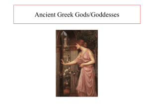 Ancient Greek Gods/Goddesses