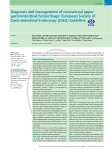 Diagnosis and management of nonvariceal upper gastrointestinal