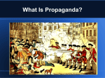 Propaganda – Boston Massacre and Kent State
