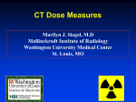 CT Dose Measures