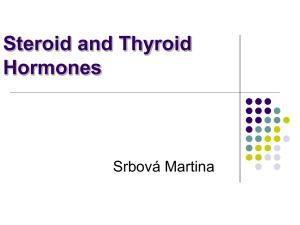 Steroid and Thyroid Hormones