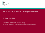 Air Pollution, Climate Change and Health
