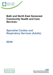 Specialist Cardiac and Respiratory Services