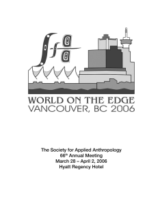 2006 Program - Society for Applied Anthropology