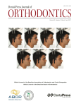 Official Journal of the Brazilian Association of Orthodontics and