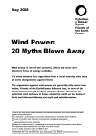 wind myths - Friends of the Earth Cymru