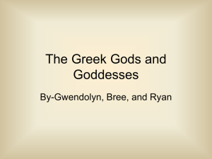 The Greek Gods and Goddesses