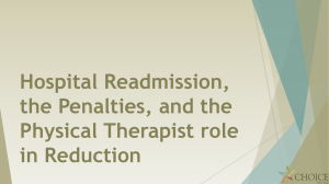 The Rehabilitation Joint Venture