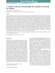 A climatic basis for microrefugia: the influence of terrain on climate