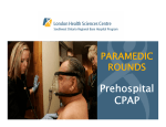 Prehospital CPAP