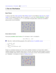 1. Discrete Distributions