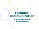 Technical Communication