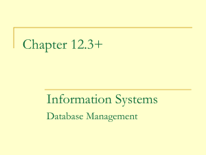 Database Management System