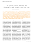 The Spin-Statistics Theorem and Identical Particle