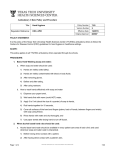 Ambulatory Clinic Policy and Procedure