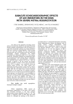 subacute echocardiographic effects of ace inhibitors in the dogs with