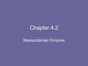 Mesopotamian Empires