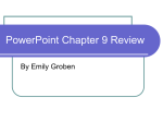 PowerPoint Chapter 9 Review - personal . plattsburgh . edu