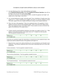 Sampling Distribution Simulations