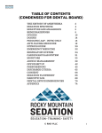 Condensed syllabus - North Carolina State Board of Dental Examiners