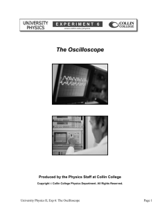 The Oscilloscope