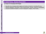 1.5 Impact of emerging technologies