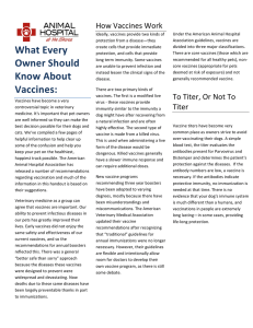 What Every Owner Should Know About Vaccines