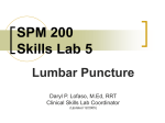 SPM 200 Skills Lab 8 - LSU School of Medicine