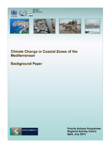 Climate Change in Coastal Zones of the Mediterranean
