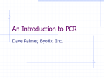 An Introduction to PCR