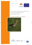 International Single Species Action Plan for the