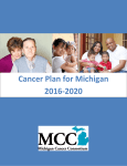 Cancer Plan for Michigan 2016-2020