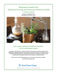 Biodynamic Essential Oils Alchemical Growing and Processing of