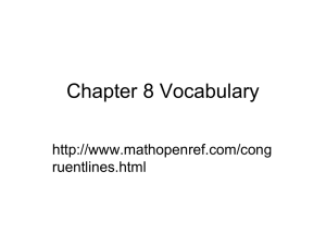 Geometry Vocab. ppt