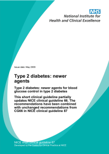 Type 2 diabetes: newer agents for blood glucose control in type 2