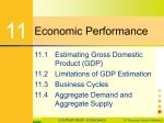 11.1 Estimating Gross Domestic Product