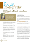 Digital Photography for Orthodontic Treatment Planning