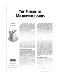 the future of microprocessors