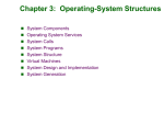 Operating-System Structures - Stanford Computer Graphics