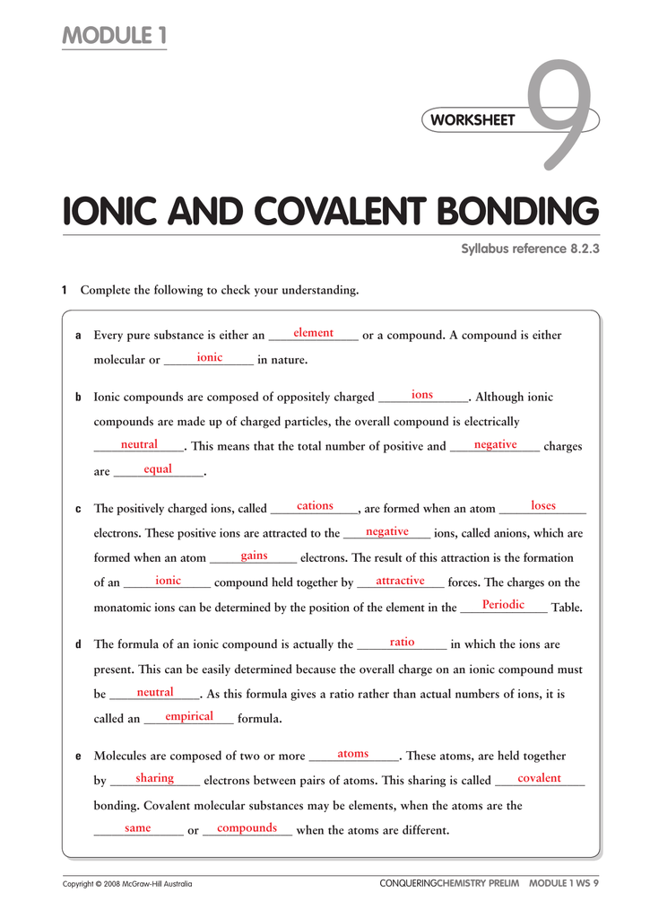 Chapter 5 Atomic Structure And The Periodic Table Answer ...