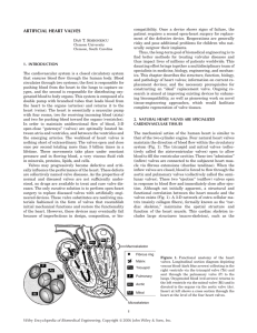 "Artificial Heart Valves". In: Encyclopedia of Biomedical Engineering