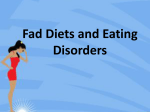 Fad Diets and Eating Disorders