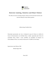 Exercise Training, Genetics And Heart Failure