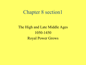 Chapter 8 section1 - Okemos Public Schools