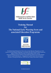 (2011) Training Manual for the National Early Warning Score and