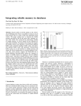 Integrating reliable memory in databases