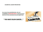 Policy Action Plan - Colorectal Cancer prevention