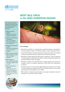 Fact sheet West Nile virus (Eng)