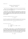 Solutions to Homework Set #7 Phys2414 – Fall 2005
