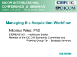 Managing the Acquisition Workflow with DICOM